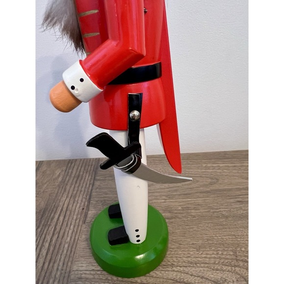 Vintage German NUTCRACKER VEB Holz und Drechslerwaren Rothenthal 11" - Picture 7 of 15